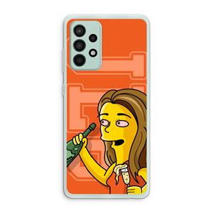 CaseCompany Jamie Lee Simpson: Samsung Galaxy A52s 5G Transparant Hoesje