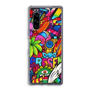CaseCompany Represent: Sony Xperia 5 Transparant Hoesje
