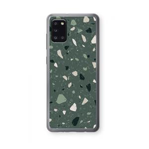 CaseCompany Terrazzo N°19: Samsung Galaxy A31 Transparant Hoesje