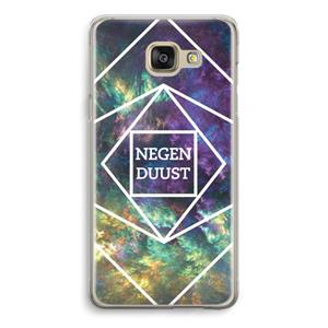 CaseCompany Negenduust ruimte: Samsung Galaxy A5 (2016) Transparant Hoesje