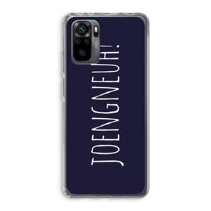 CaseCompany Joengneuh!: Xiaomi Redmi Note 10 Pro Transparant Hoesje