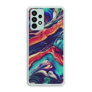 CaseCompany Chameleon Sun: Samsung Galaxy A52s 5G Transparant Hoesje
