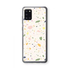 CaseCompany Terrazzo N°21: Samsung Galaxy A31 Transparant Hoesje