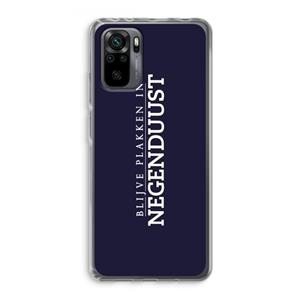 CaseCompany Blijve plakken in Negenduust: Xiaomi Redmi Note 10 Pro Transparant Hoesje