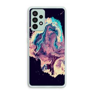 CaseCompany Cosmic Silence: Samsung Galaxy A52s 5G Transparant Hoesje