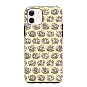 CaseCompany Slapende poes: iPhone 12 mini Tough Case
