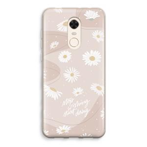 CaseCompany Daydreaming becomes reality: Xiaomi Redmi 5 Transparant Hoesje