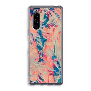 CaseCompany Alone: Sony Xperia 5 Transparant Hoesje