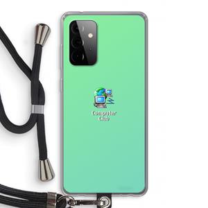 CaseCompany Win98: Samsung Galaxy A72 5G Transparant Hoesje met koord