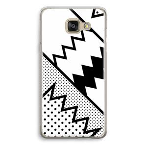 CaseCompany Pop Art #5: Samsung Galaxy A5 (2016) Transparant Hoesje