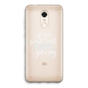 CaseCompany Partner in crime: Xiaomi Redmi 5 Transparant Hoesje