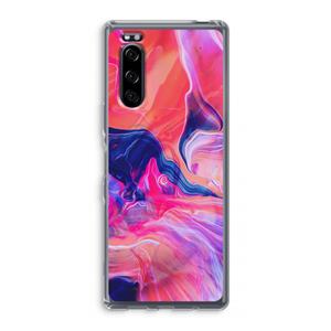 CaseCompany Earth And Ocean: Sony Xperia 5 Transparant Hoesje