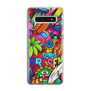 CaseCompany Represent: Samsung Galaxy S10 4G Transparant Hoesje