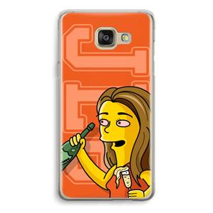 CaseCompany Jamie Lee Simpson: Samsung Galaxy A5 (2016) Transparant Hoesje