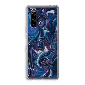 CaseCompany Mirrored Mirage: Sony Xperia 5 Transparant Hoesje