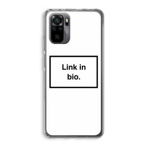 CaseCompany Link in bio: Xiaomi Redmi Note 10 Pro Transparant Hoesje