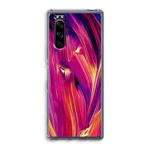 CaseCompany Phoenix: Sony Xperia 5 Transparant Hoesje