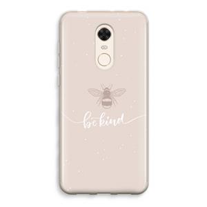 CaseCompany Be(e) kind: Xiaomi Redmi 5 Transparant Hoesje