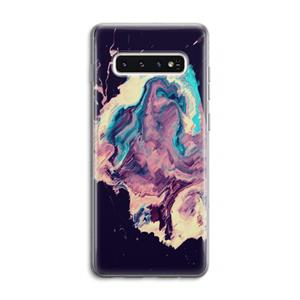 CaseCompany Cosmic Silence: Samsung Galaxy S10 4G Transparant Hoesje