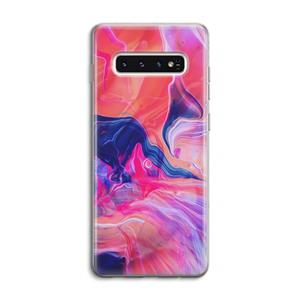 CaseCompany Earth And Ocean: Samsung Galaxy S10 4G Transparant Hoesje