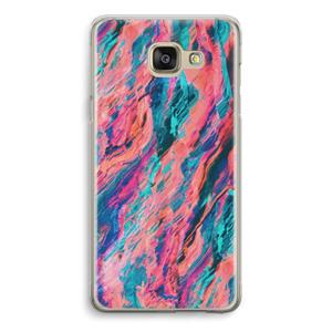 CaseCompany Electric Times: Samsung Galaxy A5 (2016) Transparant Hoesje
