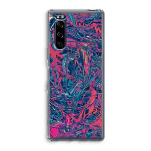 CaseCompany Sleeping Dreams: Sony Xperia 5 Transparant Hoesje