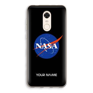 CaseCompany NASA: Xiaomi Redmi 5 Transparant Hoesje