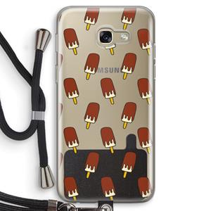 CaseCompany Yummy: Samsung Galaxy A5 (2017) Transparant Hoesje met koord