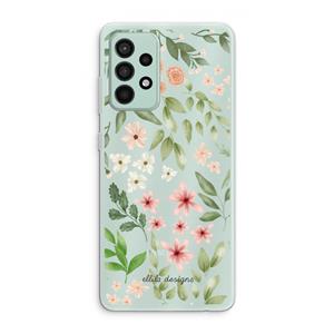 CaseCompany Botanical sweet flower heaven: Samsung Galaxy A52s 5G Transparant Hoesje