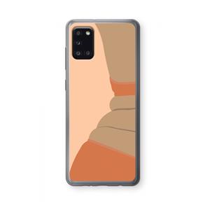 CaseCompany Bikini: Samsung Galaxy A31 Transparant Hoesje