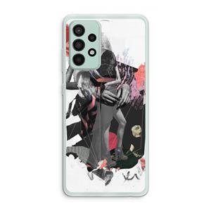 CaseCompany Dissimulation du réel: Samsung Galaxy A52s 5G Transparant Hoesje