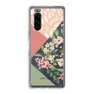 CaseCompany Sweet heaven geometrics: Sony Xperia 5 Transparant Hoesje