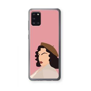 CaseCompany Confidence: Samsung Galaxy A31 Transparant Hoesje