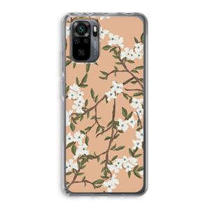 CaseCompany Blossoming spring: Xiaomi Redmi Note 10 Pro Transparant Hoesje