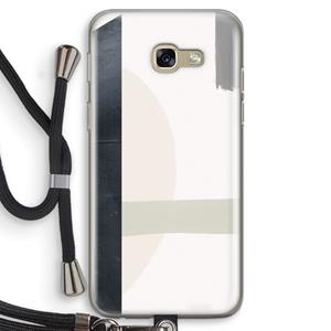CaseCompany Baca: Samsung Galaxy A5 (2017) Transparant Hoesje met koord