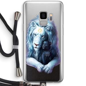 CaseCompany Child Of Light: Samsung Galaxy S9 Transparant Hoesje met koord