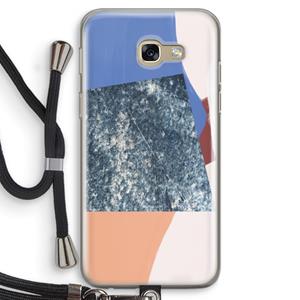 CaseCompany Billy: Samsung Galaxy A5 (2017) Transparant Hoesje met koord