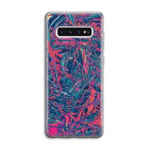 CaseCompany Sleeping Dreams: Samsung Galaxy S10 4G Transparant Hoesje