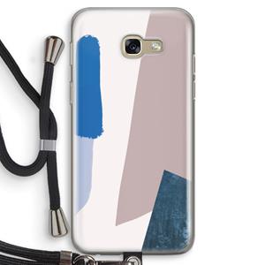 CaseCompany Lapis: Samsung Galaxy A5 (2017) Transparant Hoesje met koord