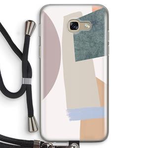 CaseCompany Lindo: Samsung Galaxy A5 (2017) Transparant Hoesje met koord