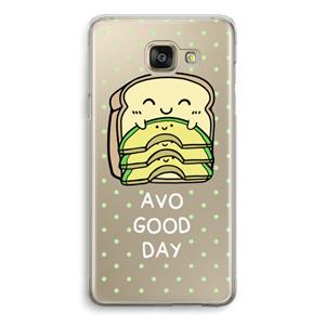 CaseCompany Avo Good Day: Samsung Galaxy A5 (2016) Transparant Hoesje