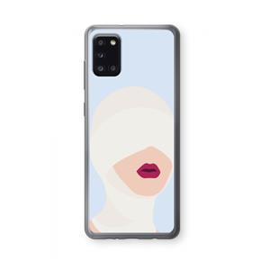 CaseCompany Incognito: Samsung Galaxy A31 Transparant Hoesje