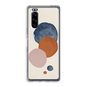 CaseCompany Geo #4: Sony Xperia 5 Transparant Hoesje