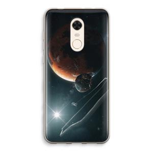 CaseCompany Mars Renaissance: Xiaomi Redmi 5 Transparant Hoesje