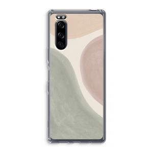 CaseCompany Geo #6: Sony Xperia 5 Transparant Hoesje