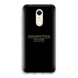 CaseCompany Retro: Xiaomi Redmi 5 Transparant Hoesje