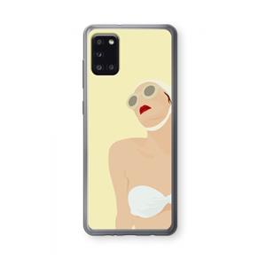 CaseCompany Summer: Samsung Galaxy A31 Transparant Hoesje