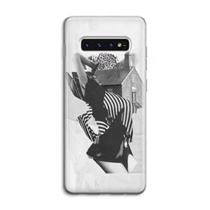 CaseCompany House: Samsung Galaxy S10 4G Transparant Hoesje
