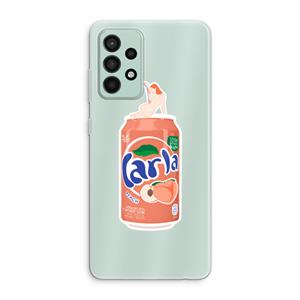 CaseCompany S(peach)less: Samsung Galaxy A52s 5G Transparant Hoesje