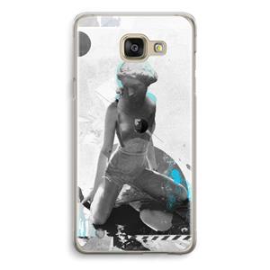 CaseCompany I will not feel a thing: Samsung Galaxy A5 (2016) Transparant Hoesje